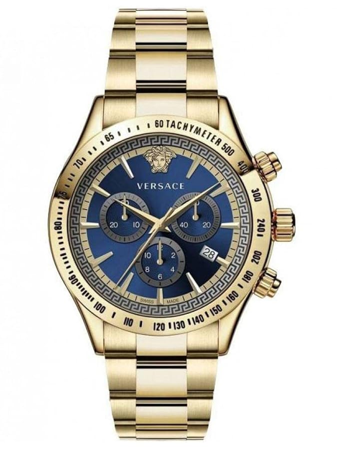 Amazon | Versace 腕時計 メンズ クロノ クラシック スイス